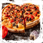 livraison PIZZAS TOMATE  à  pizzeria les hauts de rouen 76000